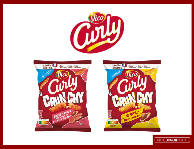 Curly annonce sa nouvelle gamme Le Crunchy