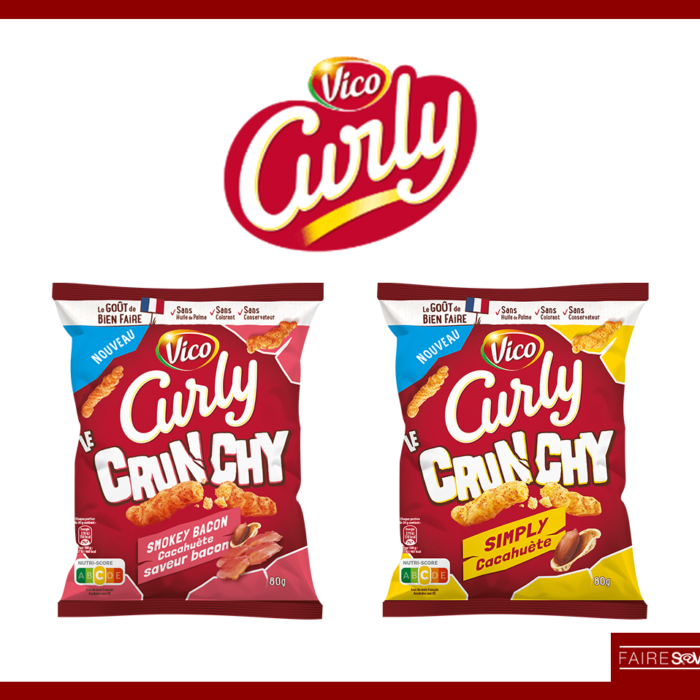 Curly annonce sa nouvelle gamme Le Crunchy