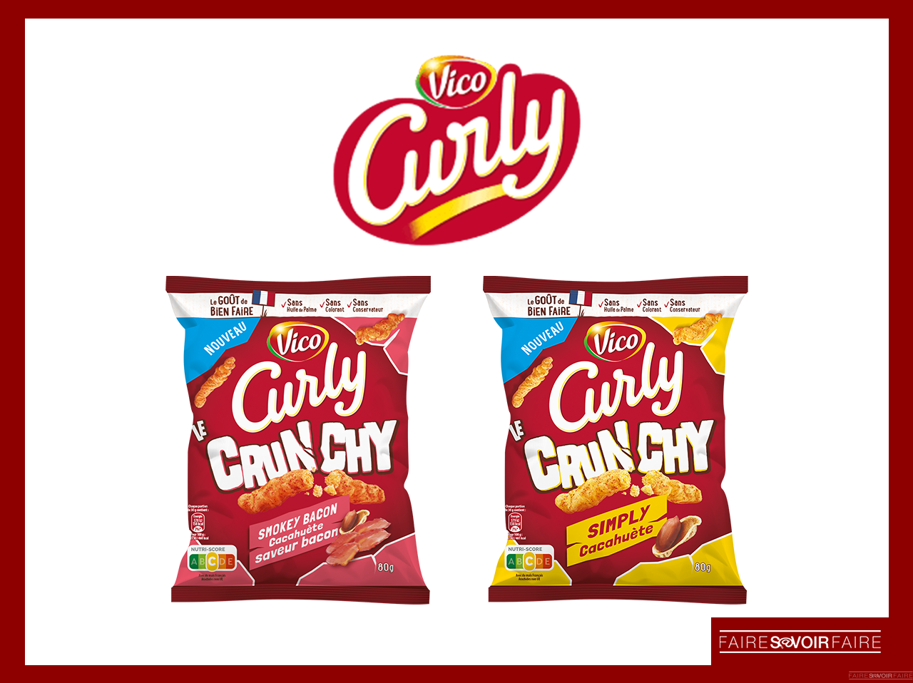 Curly annonce sa nouvelle gamme Le Crunchy