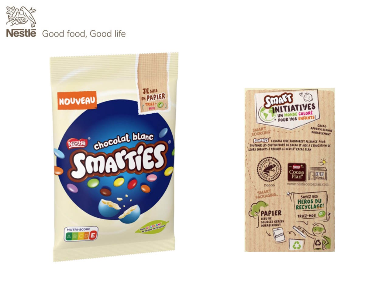 SMARTIES Chocolat Blanc arrive en France