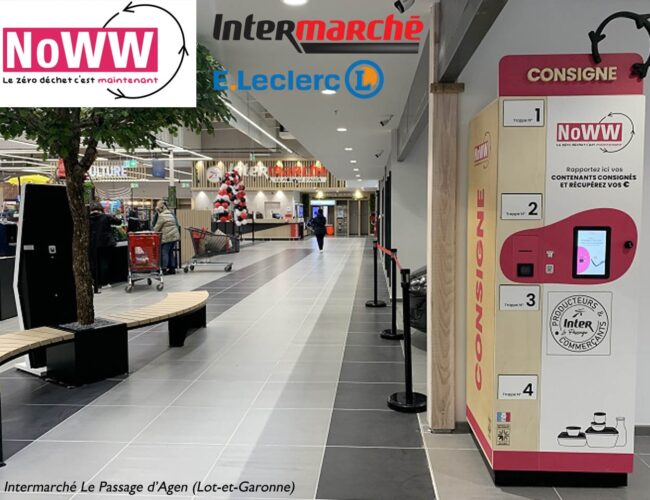la Start-up NoWW s’installe dans le Sud-Ouest chez Intermarché et Leclerc