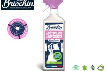 Briochin lance son nouveau détachant au savon noir, pulvérisant toutes les tâches