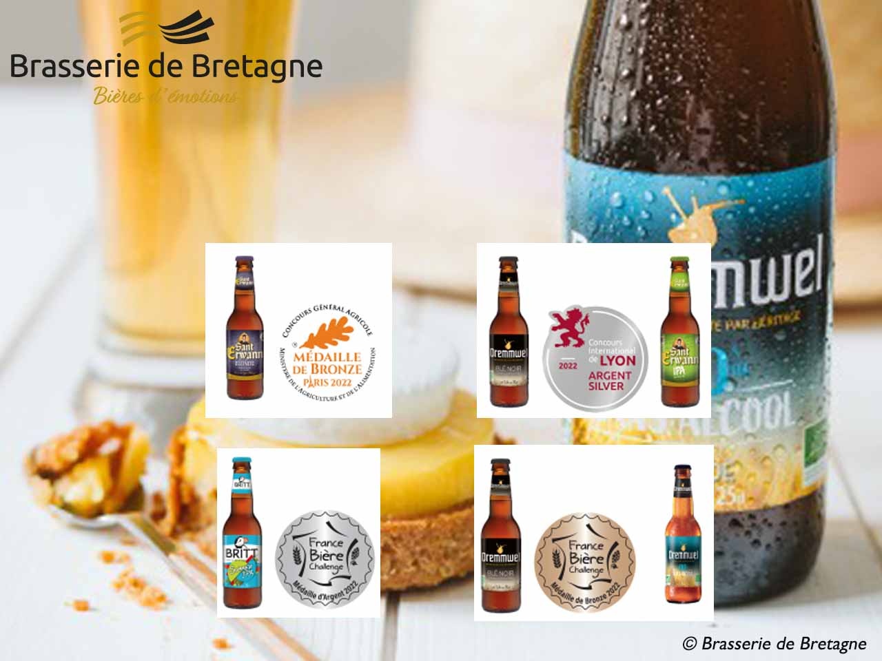 Une année récompensée pour Brasserie de Bretagne !