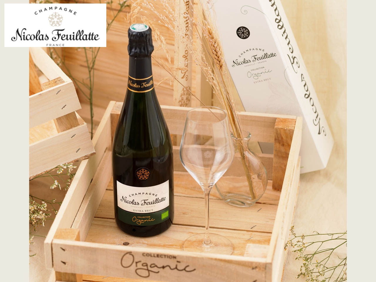 Nicolas Feuillate lance Collection Organic, sa première cuvée bio