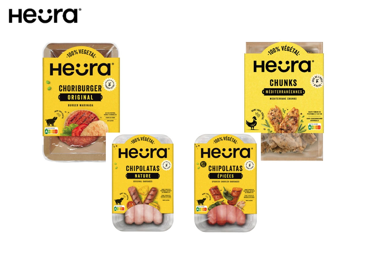 Heura enrichit sa gamme de produits en France avec trois nouvelles références