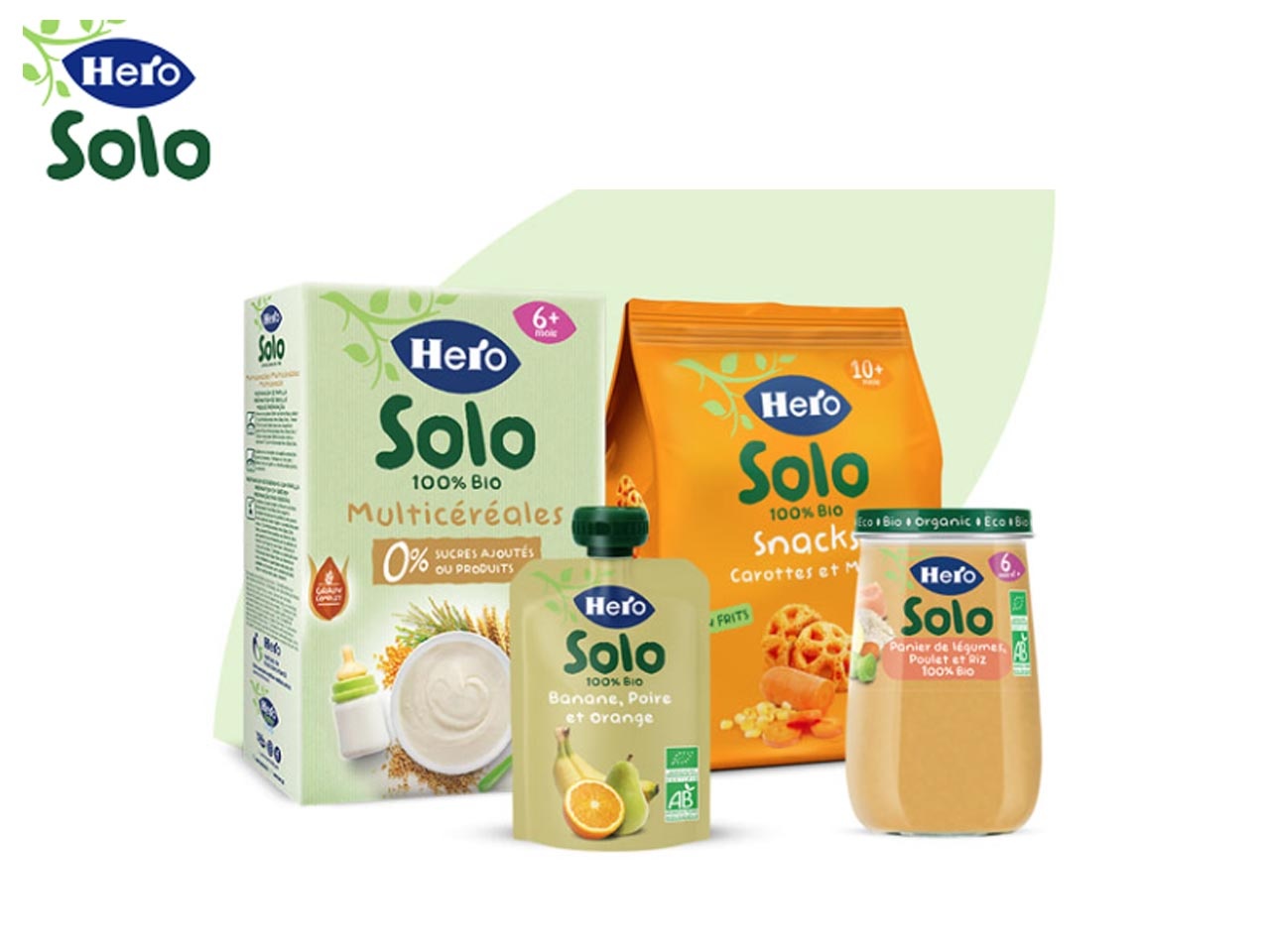 Hero Solo, la gamme 100% bio du groupe Hero, arrive en France