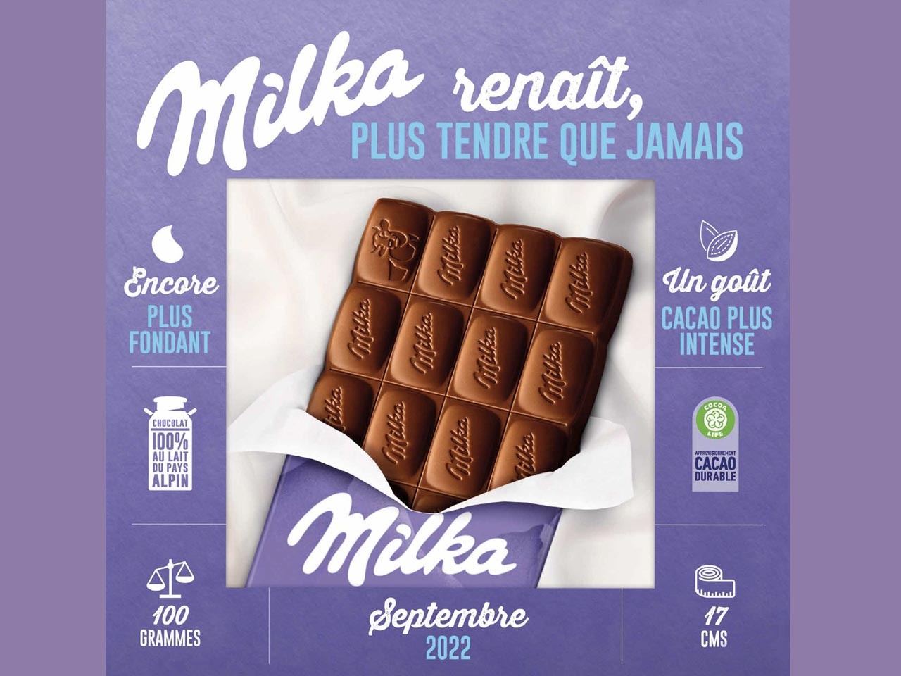 Milka célèbre sa (re)naissance