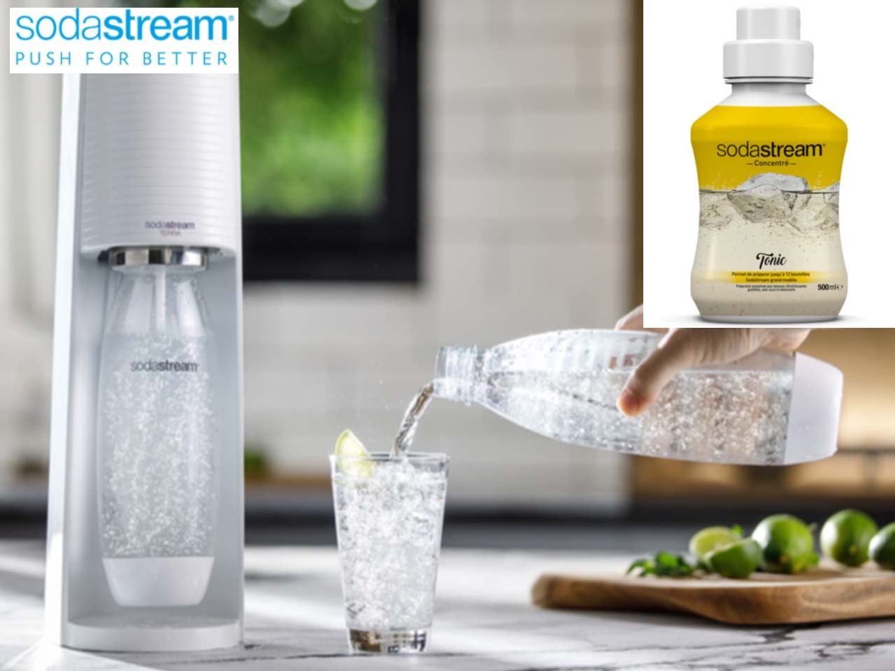 Sodastream redonne du tonus au Tonic !