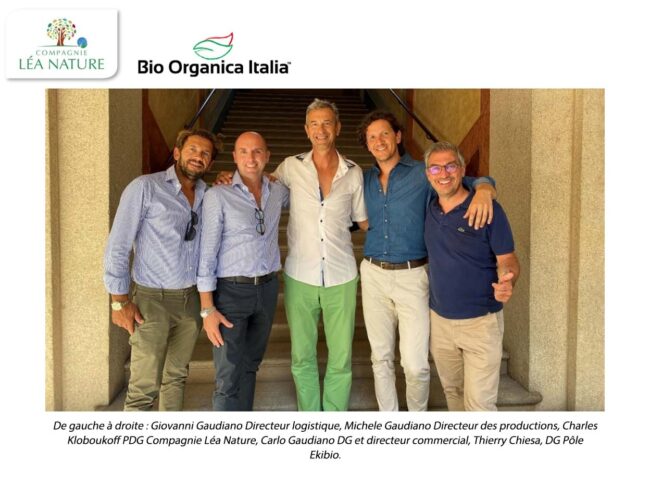 Compagnie Léa Nature acquiert Bio Organica Italia