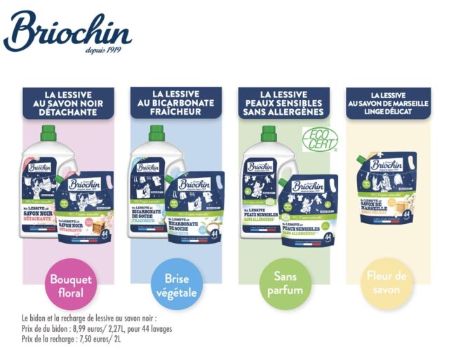 Avec ses nouvelles lessives, Briochin fait rimer écologie et économie