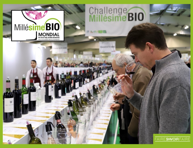 Millésime Bio, salon mondial des boissons alcoolisées biologiques, de retour à Montpellier
