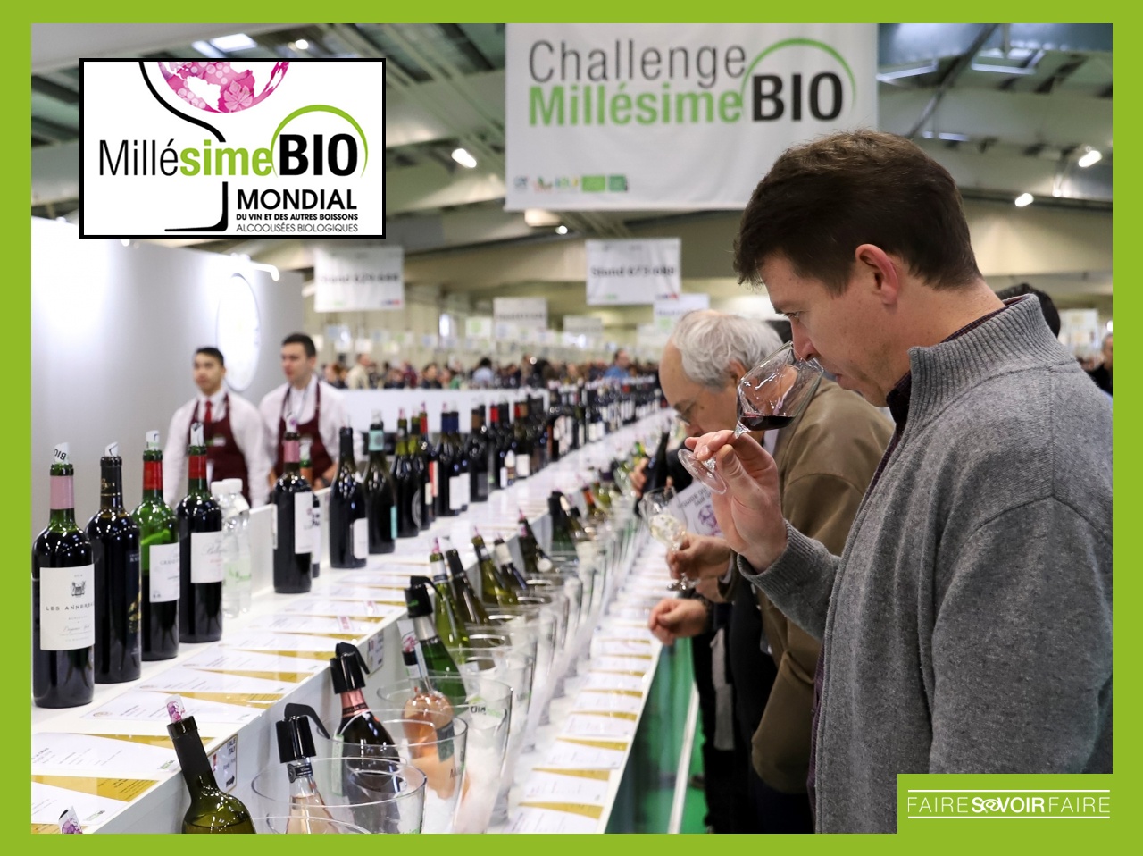 Millésime Bio, salon mondial des boissons alcoolisées biologiques, de retour à Montpellier