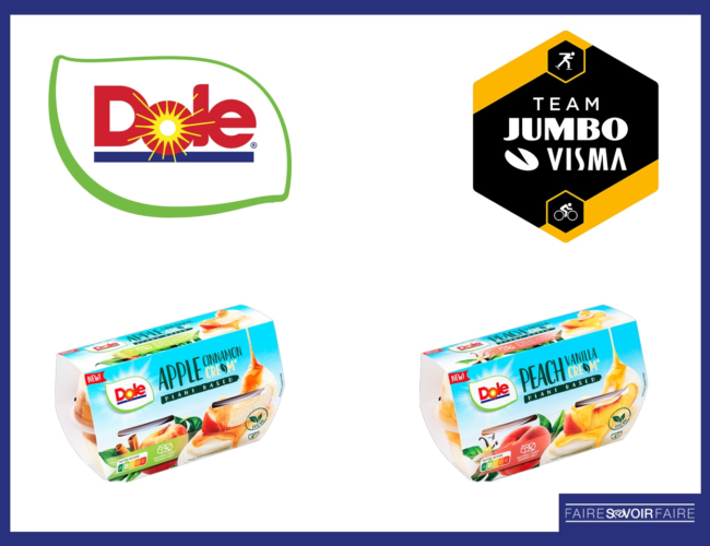 Dole Packaged Foods lance “Fruit & Cre*m Végétale” et s’allie à une équipe sportive