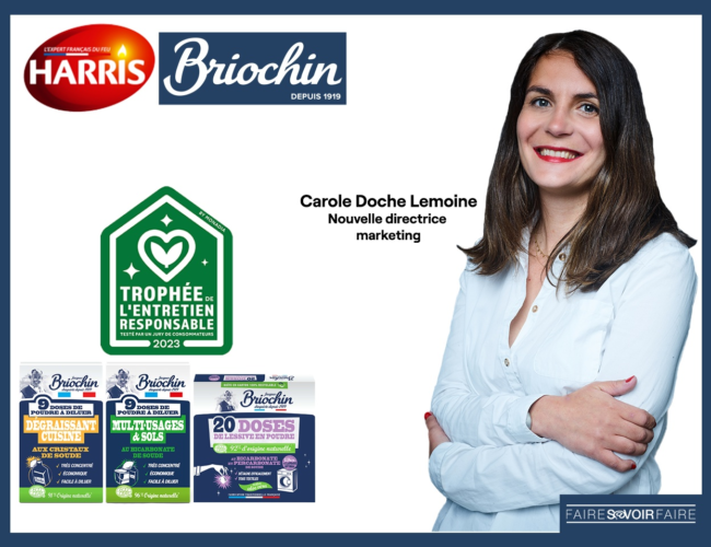 Harris-Briochin: nouvelle directrice marketing et Trophée de l’Entretien Responsable