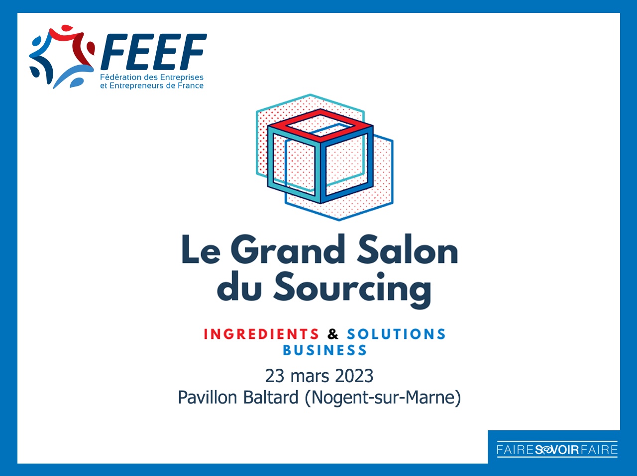 Le Grand Salon du Sourcing revient le 23 mars à Nogent-sur-Marne