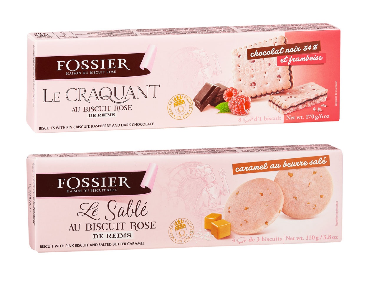 Maison Fossier capitalise sur le biscuit rose