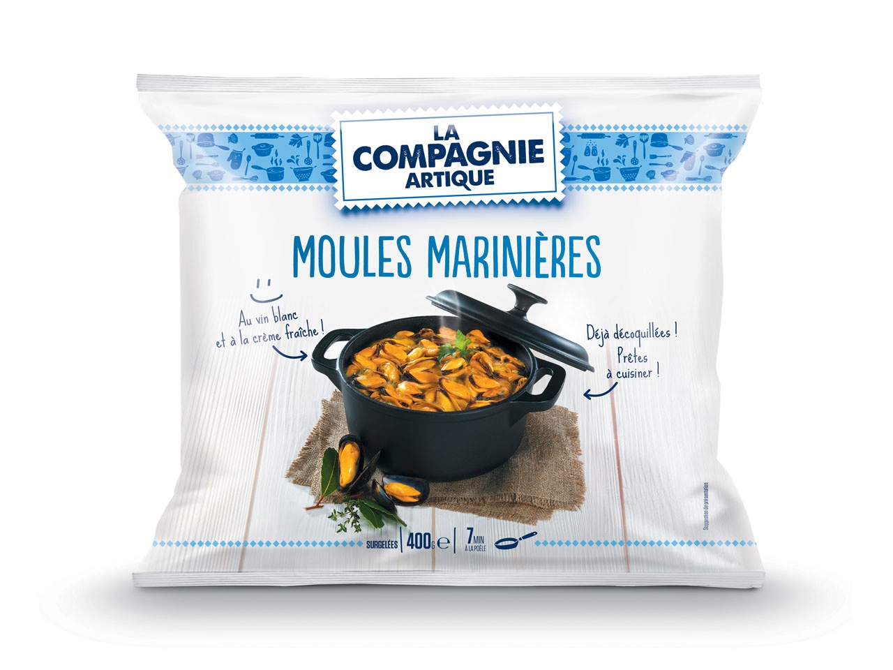 Des moules marinières prêtes à  déguster