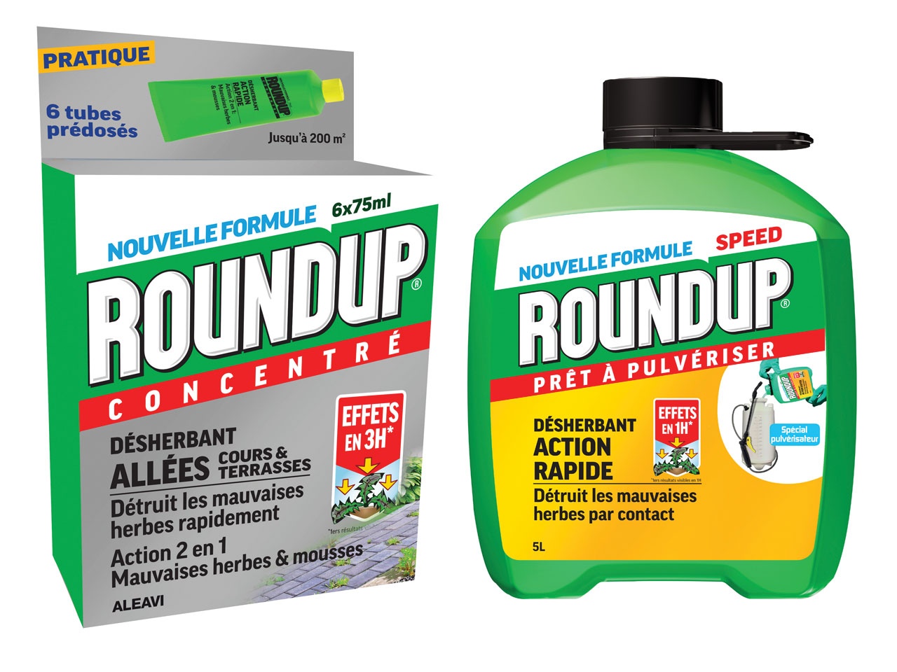 Roundup remplace le glyphosate