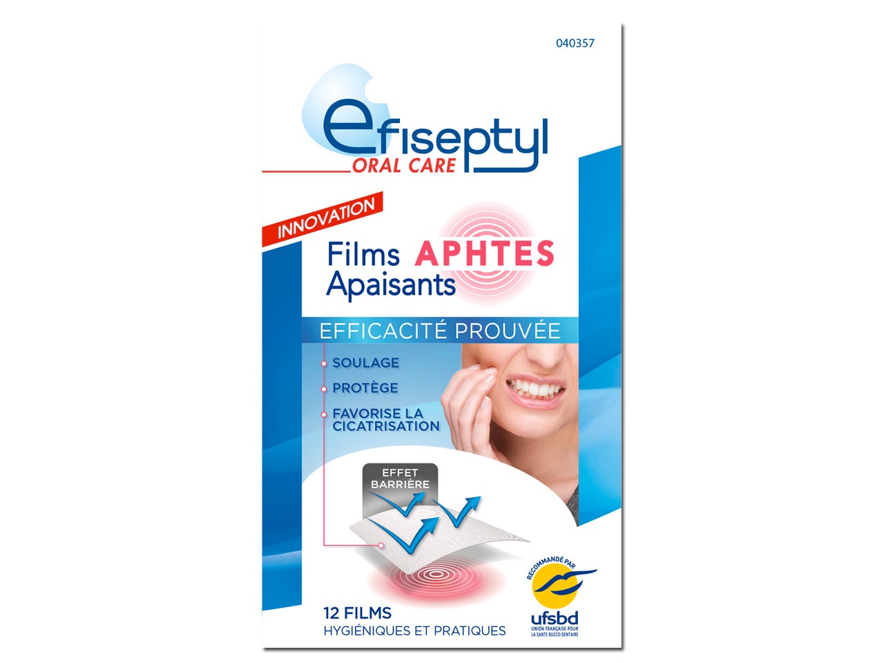 Efiseptyl s’attaque aux aphtes.