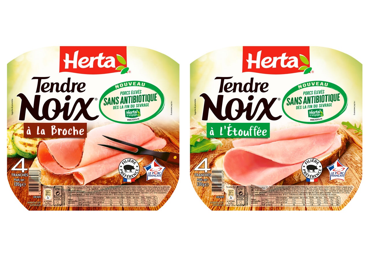 Herta® élargit sa gamme de charcuterie sans antibiotique (dès la fin du sevrage)