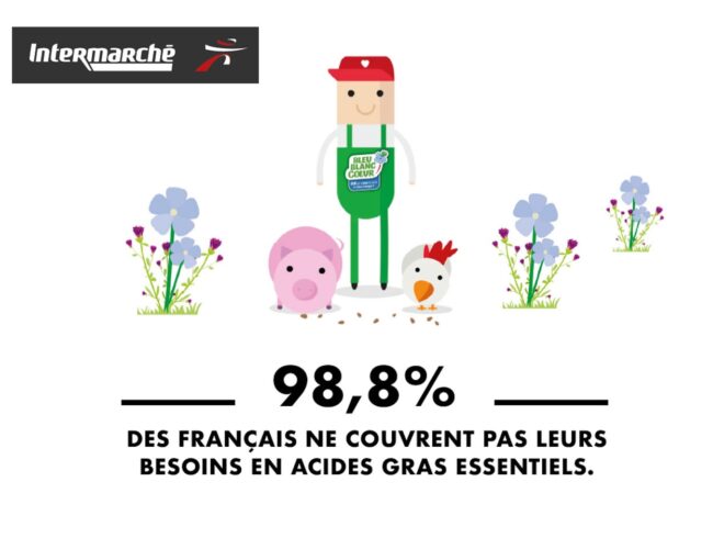 Intermarché s’engage à  proposer la plus grande gamme Bleu-Blanc Coeur en GMS