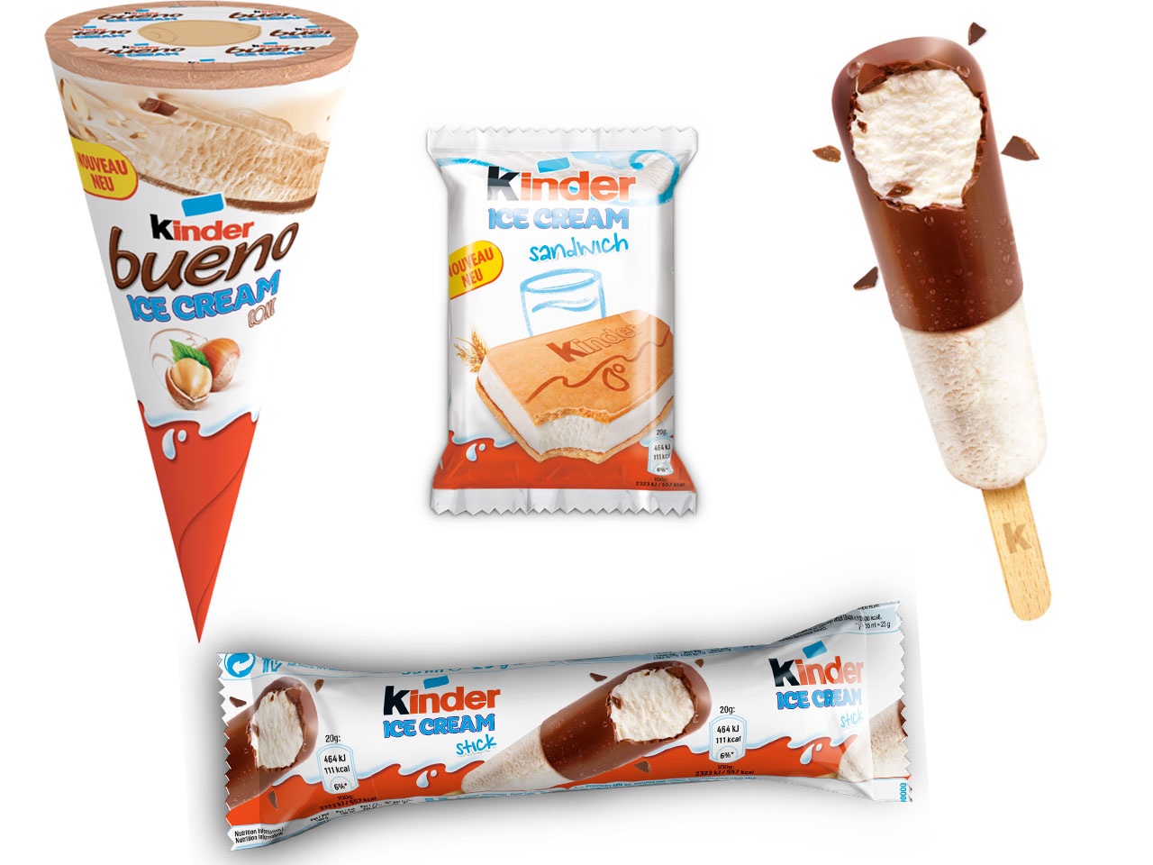 Kinder Bueno version glace