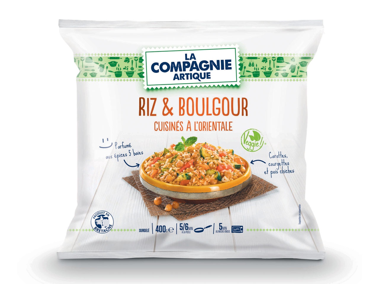 Des riz à  poêler chez La Compagnie Artique