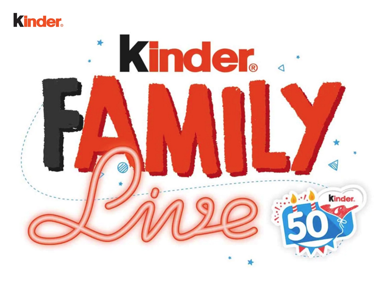 Kinder célèbre ses 50 ans avec un spectacle d’anniversaire géant