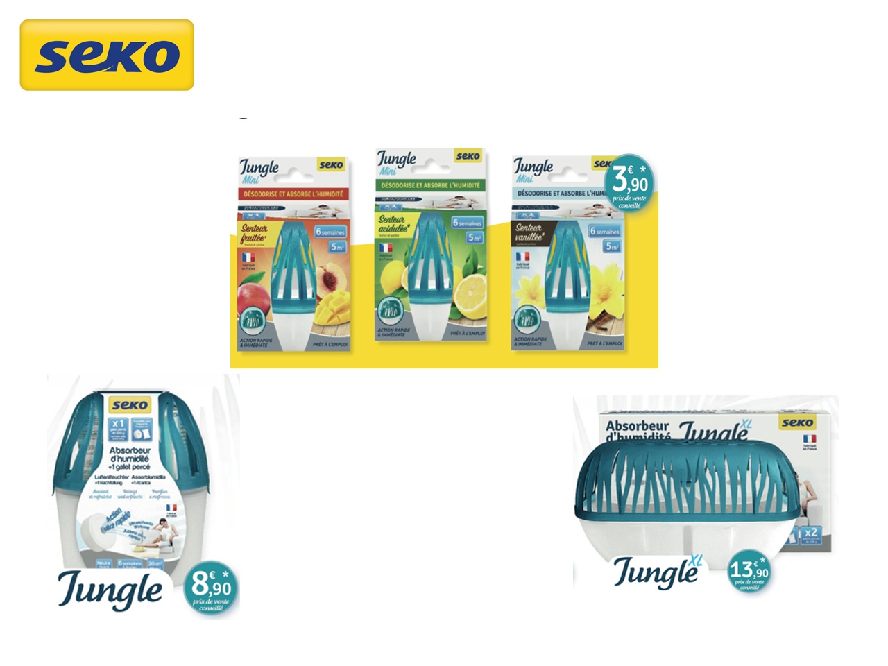 SEKO lance une nouvelle gamme d’absorbeurs d’humidité