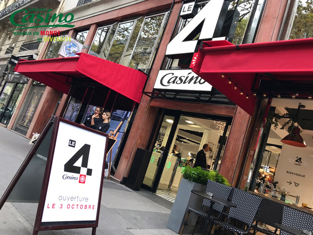 Casino ouvre un magasin expérimental près des Champs-Elysées