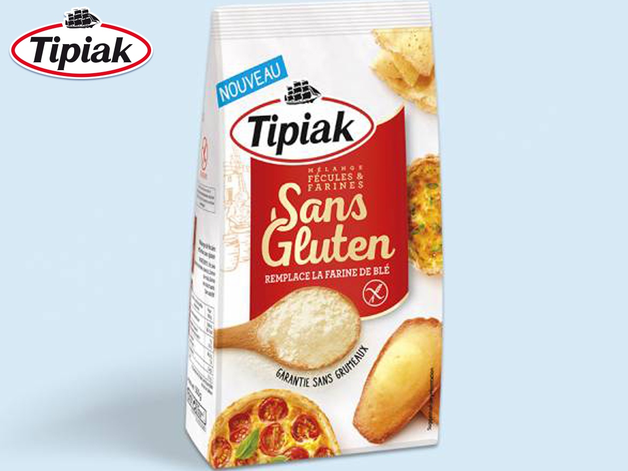 Tipiak crée une farine sans gluten