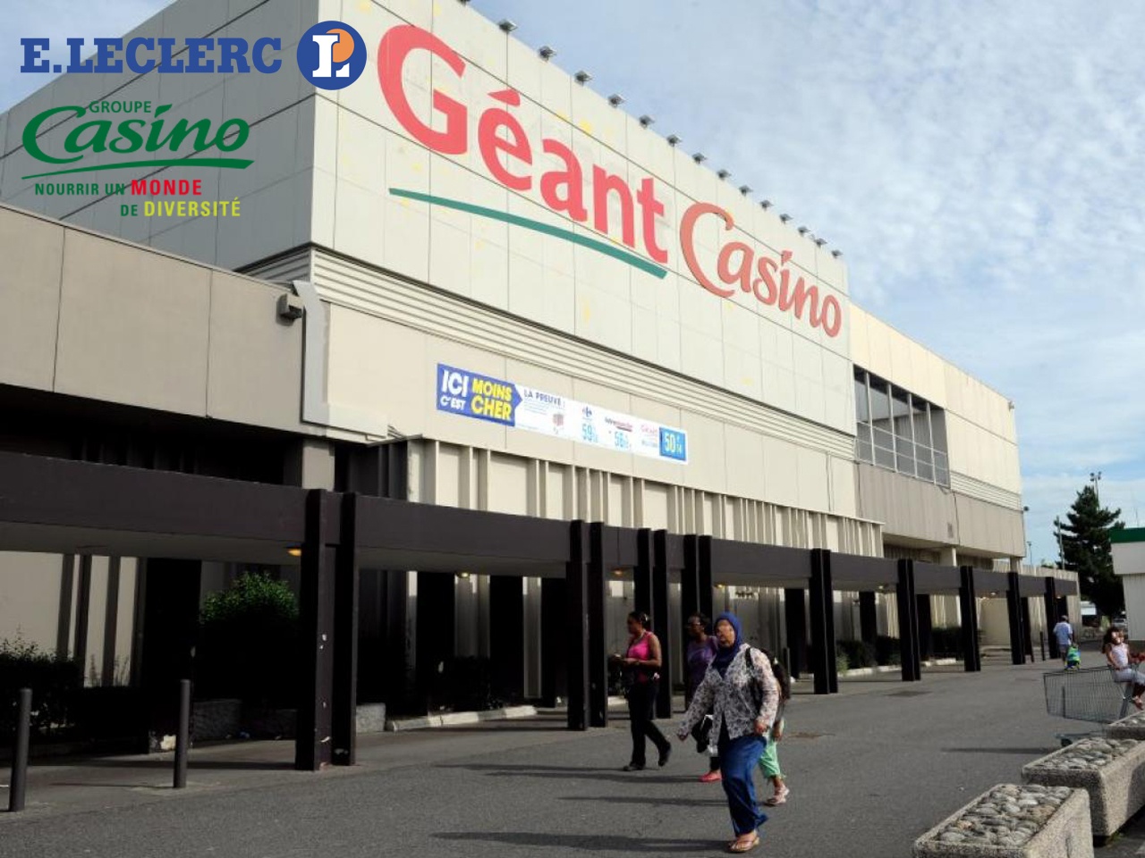 Les magasins Géant Casino bientôt sous la houlette de Leclerc ?