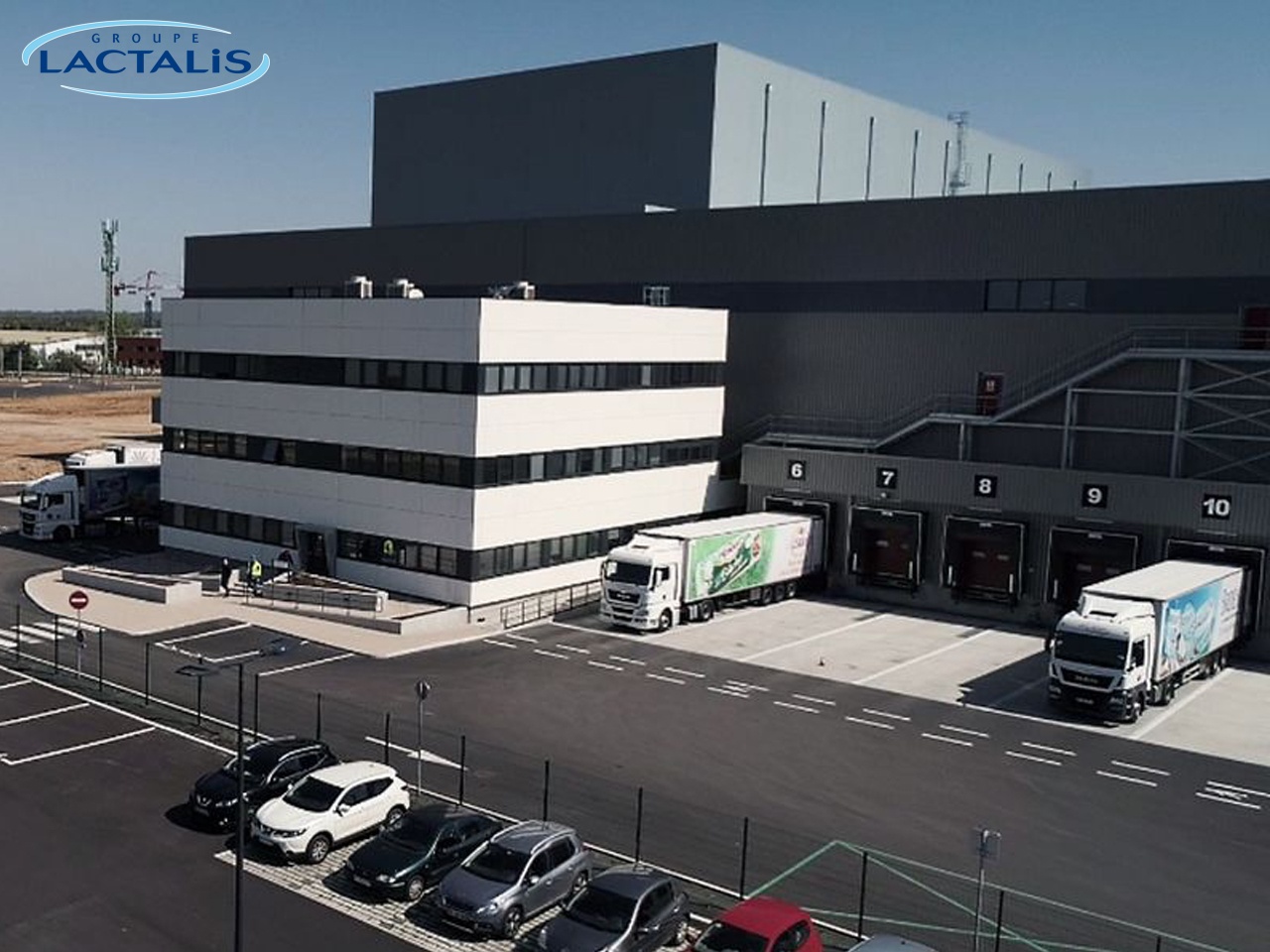 Lactalis ouvre un nouvel entrepôt logistique dans l’Ain