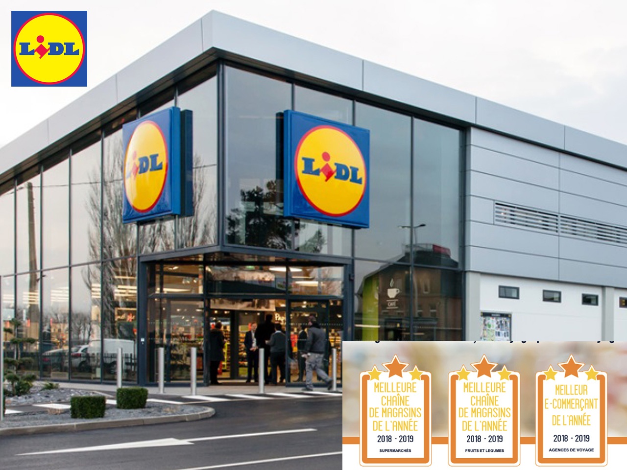 LIDL France élue meilleure chaîne de magasins