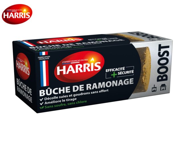 Une bûche de ramonage chez Harris
