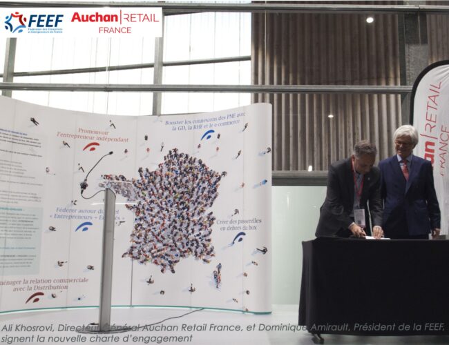 5ème salon national des PME Auchan Retail France & FEEF : pour une union durable et responsable
