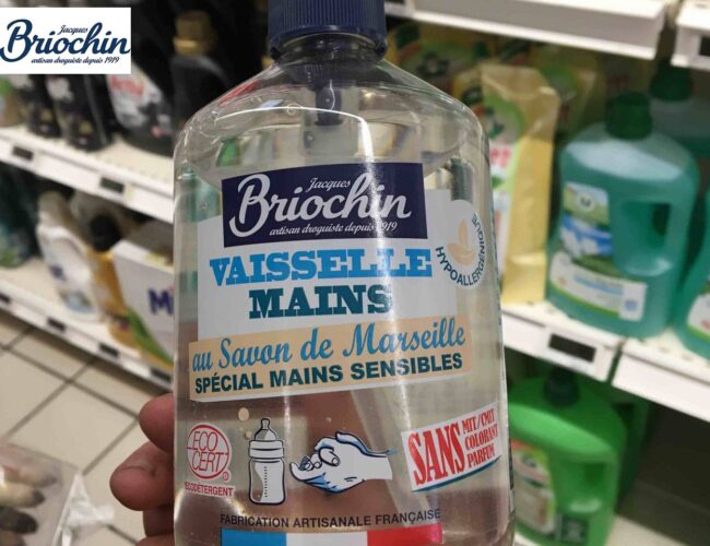 Jacques Briochin lance son nouveau produit « vaisselle & mains au savon de Marseille »