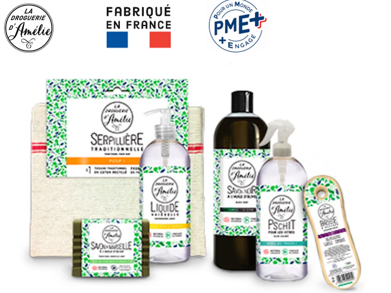 La droguerie d’Amélie lance une nouvelle gamme écologique de produits d’entretien de la maison