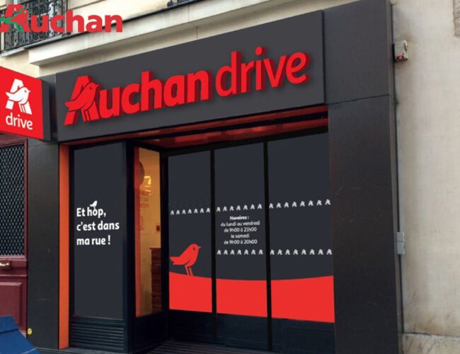 Auchan relance son Drive Piéton à  Paris, sous le nom de « Auchan Drive »