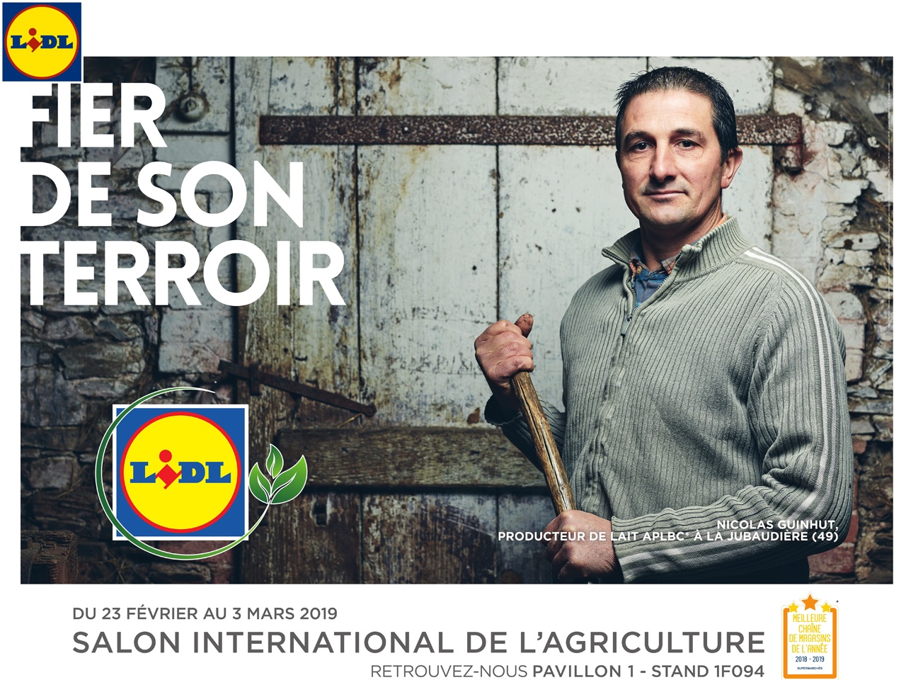 Lidl France signe une campagne de communication à  l’occasion du Salon International de l’Agriculture 2019