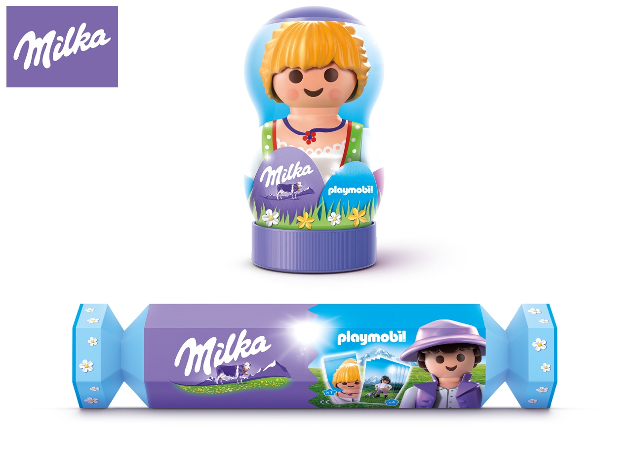 Milka s’associe à  Playmobil