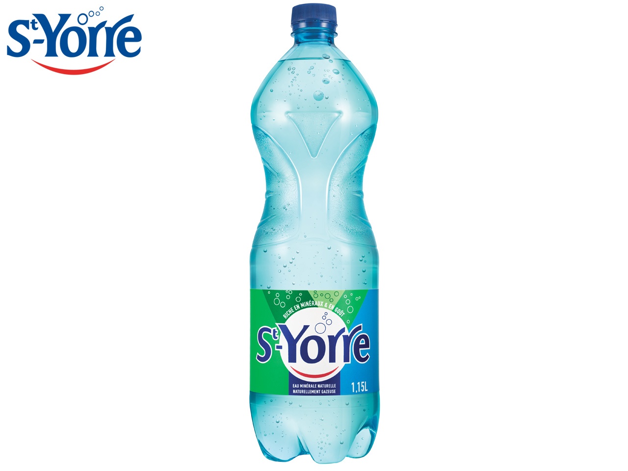 La bouteille St-Yorre change de design et affirme sa personnalité