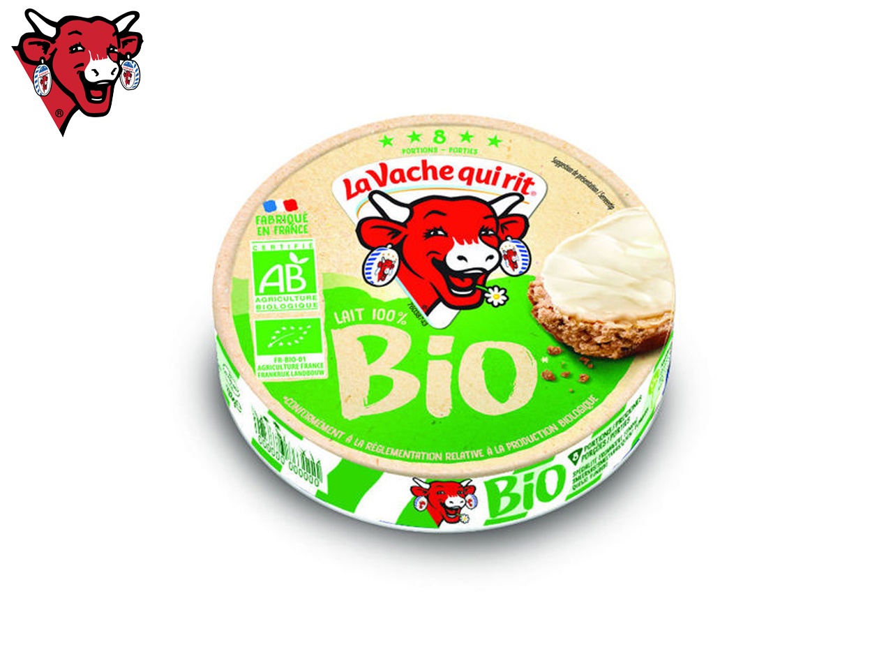 La Vache qui rit lance La Vache qui rit Bio, le bio accessible à  tous !