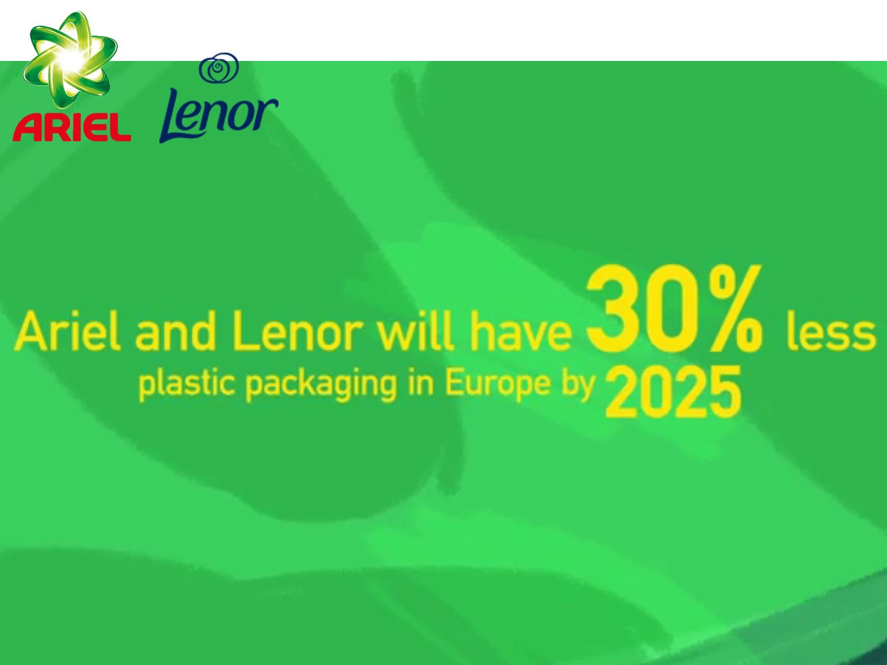 Certaines marques s’engagent à  réduire de 30% leur emballage plastique d’ici 2025