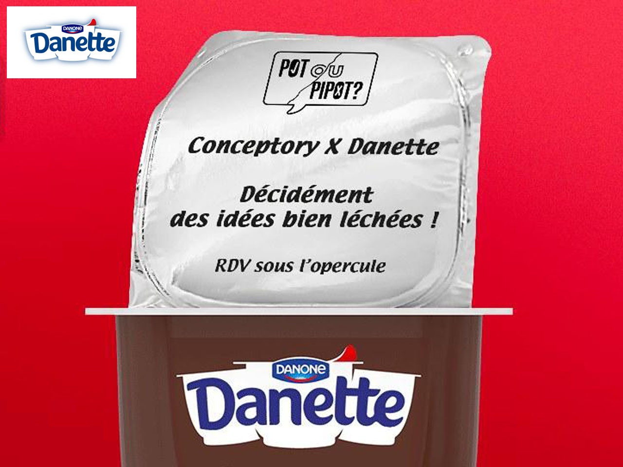 Danette lance un nouveau concept, signé Conceptory