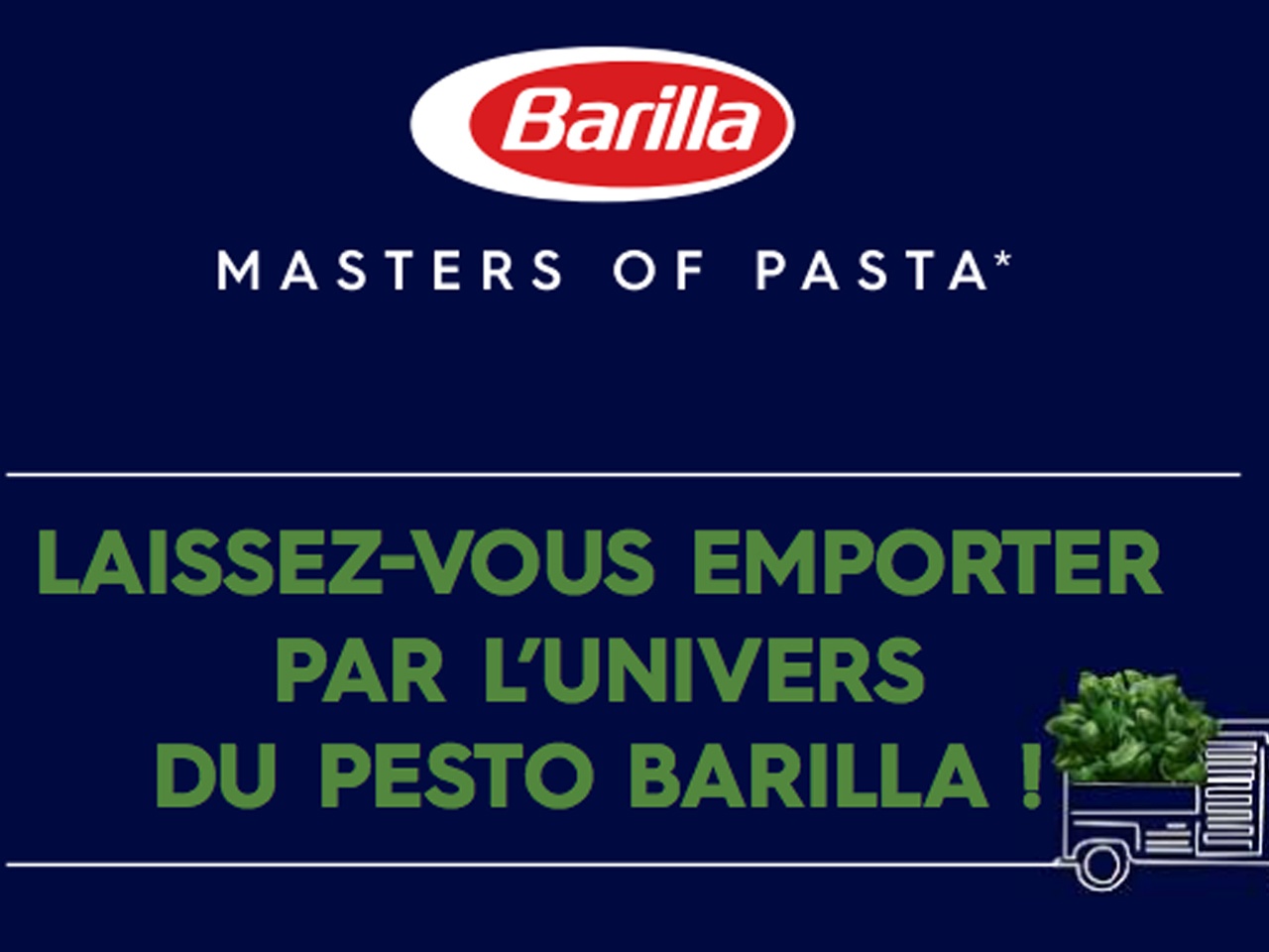 Barilla organise sa Cueillette de basilic à  Paris