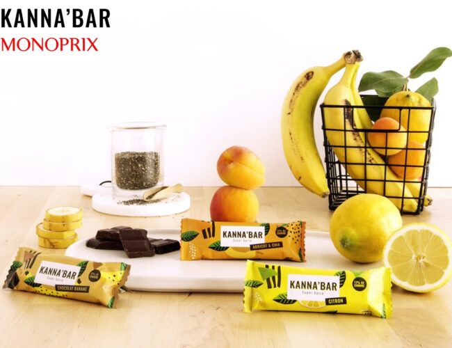 La barre énergétique au chanvre Kanna’bar arrive chez Monoprix