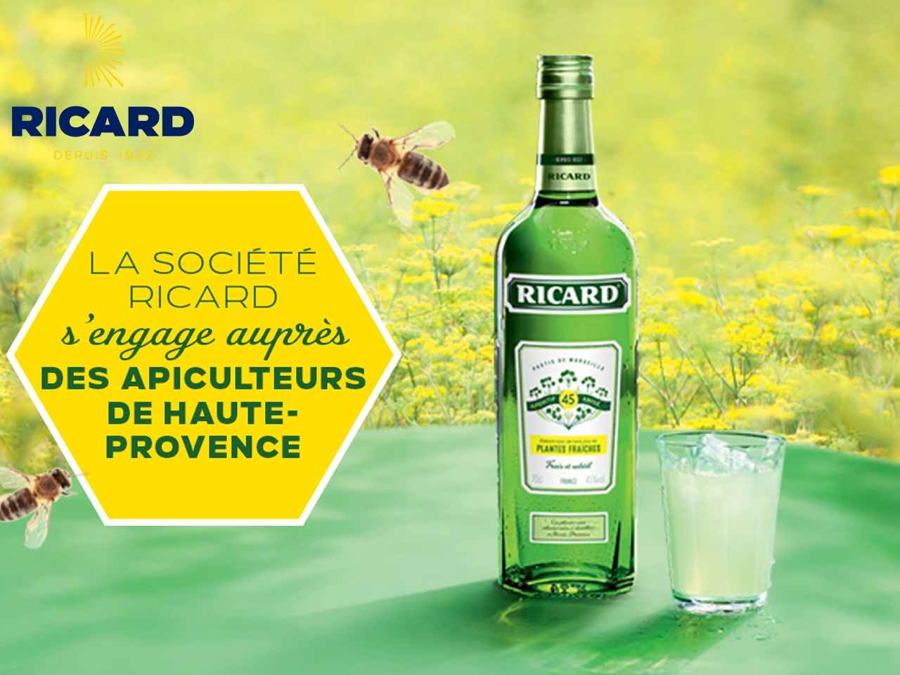 La société Ricard s’engage auprès de l’apiculture provençale