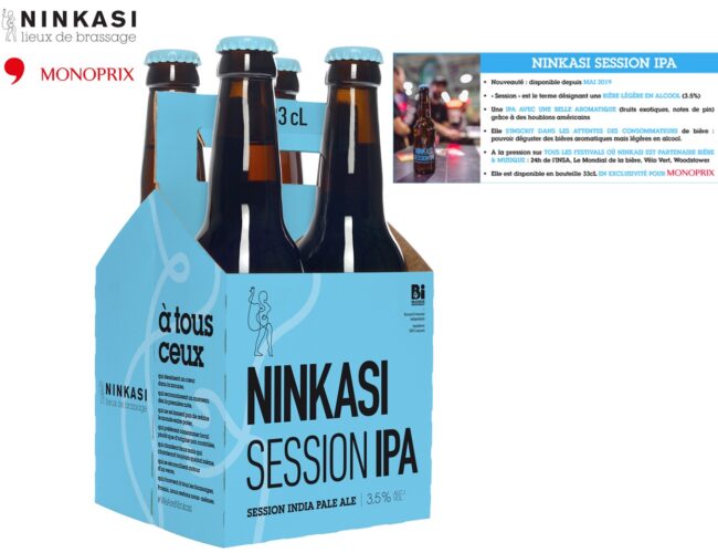 Les bières Ninkasi arrivent dans les rayons des Monoprix