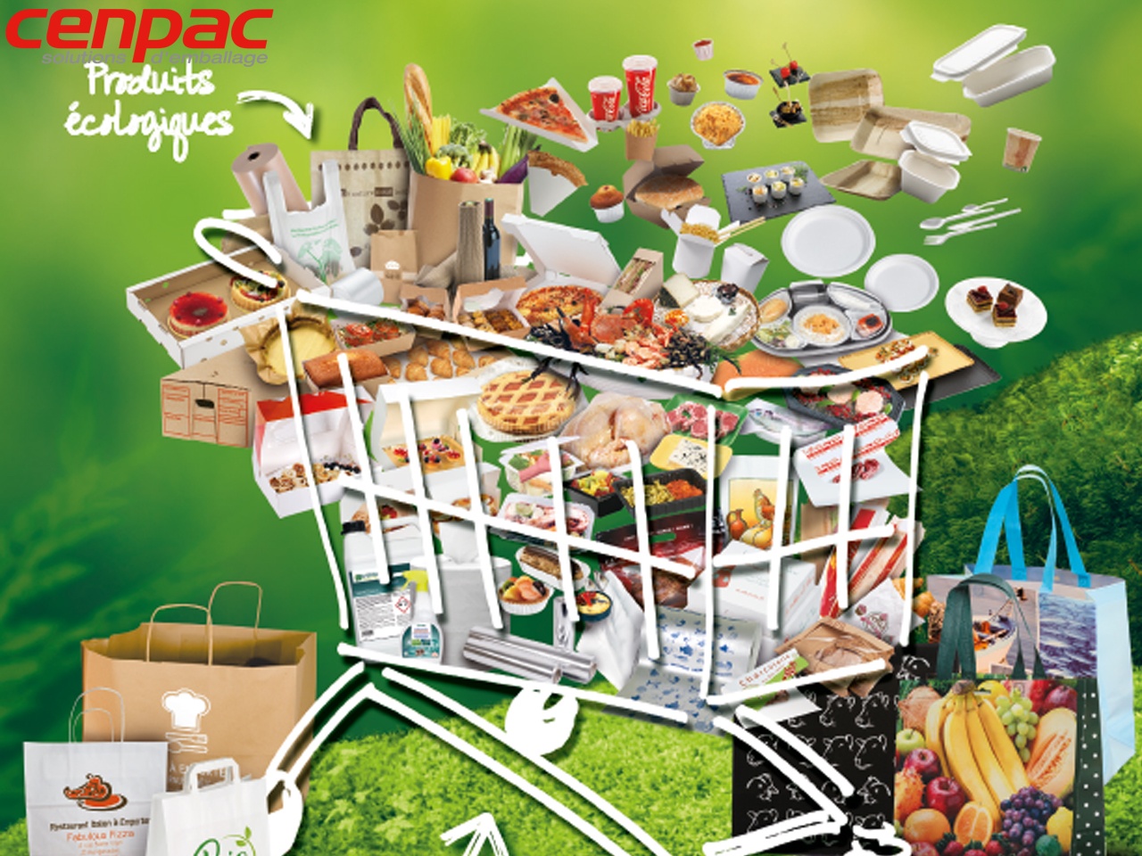 CENPAC, leader de l’emballage alimentaire en France, lance sa nouvelle gamme de produits éco-responsables
